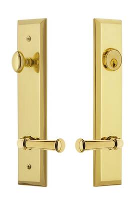 841599 Grandeur Hardware Fifth Avenue Tall Plate Complete Entry Set Georgetown
