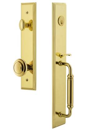 842281 Grandeur Hardware Carreft One-piece Handleset