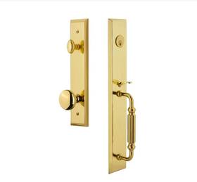 849471 Grandeur Dummy Door Handleset Model Number Brass Fifth Avenue 1 Pc 659
