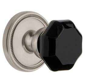 850713 Grandeur Hardware Carre Rosette Lyon Knob Double Dummy