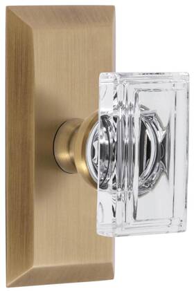 859341 Grandeur Favccr Sp Prv 234 Cs Carre Crystal Solid Brass Privacy -