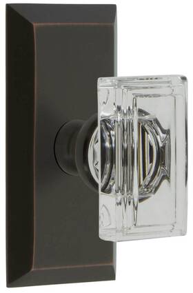 859884 Grandeur Favccr Sp Dd Na Cs Carre Crystal Solid Brass Non-turning - Bronze