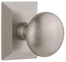 868184 Grandeur Fsqfav Dd Na Cs Fifth Avenue Solid Brass Non-turning - Nickel