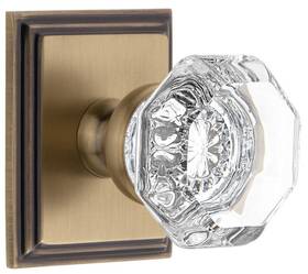 871070 Grandeur Csqchm Psg 238 Cs Chambord Crystal Solid Brass Passage -