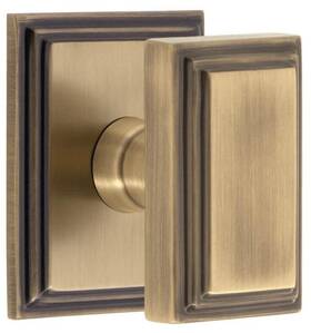 873077 Grandeur Csqcar Prv 234 Cs Carre Solid Brass Privacy Door Knob -