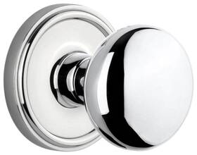 889353 Grandeur Geofav Prv 238 Cs Fifth Avenue Solid Brass Privacy Door - Chrome