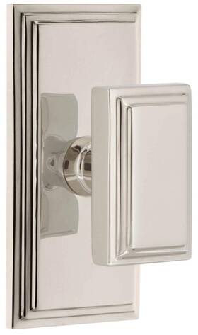 897811 Grandeur Carcar Sd Na Cs Carre Solid Brass Non-turning One-sided - Nickel