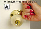 Great Grips Arthritis Door Knob Faucet 10 Pack Clear 731041200011
