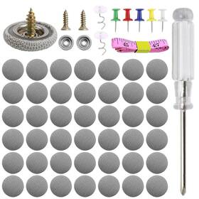 M1016 Griine 80 Set Car Roof Headliner Repair Kit 402 Pcs Rivets Button Auto R