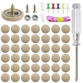 M1018 Griine 80 Set Car Roof Headliner Repair Kit 402 Pcs Rivets Button Auto R