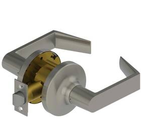 3410 Hager Extra Heavy-duty Passage Lever 2-3/4 Inch Satin Chrome Optional G3r