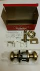 730h-5 Hancock Signature Door Series Kwikset Brass Knob Privacy Antique