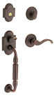 85305112 Handle 2 Venetian Stock Lhrh Entry Brass Knob Baldwin Set Keyed