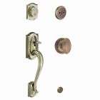 496321 Handleset Knob Antique 100956 Brass Siena Camelot Id Interior