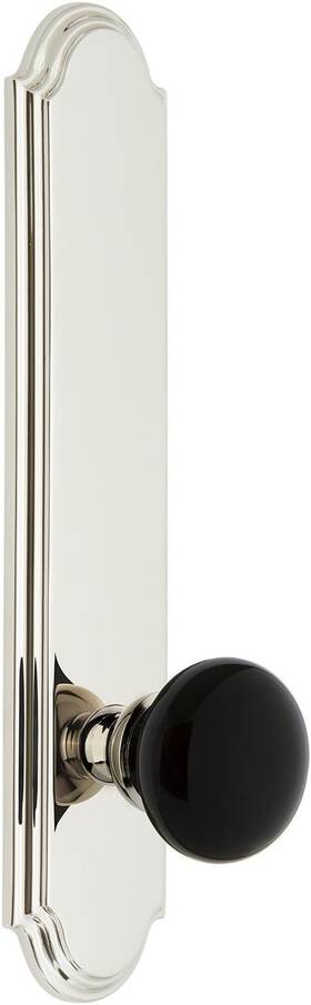 853092 Hardware Arc Tall Plate With Coventry Knob Privacy Backset Size 2.375 Inch