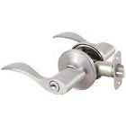 59-2311 Hardware Entry Lever Satin Series Nickel Lock Princeton House
