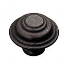Bp37160909 Hardware Knob Richelieu Matte Finish America Cabinet Iron Black