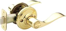 Wl2230pb Hardware Waverly Door Lever Polished Brass
