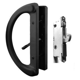 Hausun 614134022861 Patio Sliding Glass Door Handle Set With 45 Mortise Lock Suitable For Slid Inch