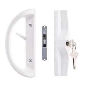 Hausun 631462731920 Sliding Patio Door Handle Set With Key Cylinder And Mortise Lock Full Replac