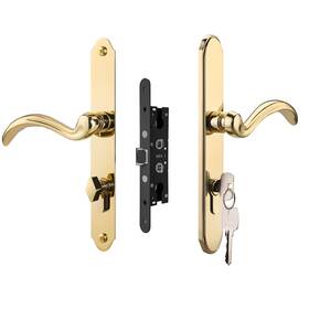 Hsd-012 Hausun Storm Door Handle Set Replacement Kit With 2 Point Mortise Lock And Ke