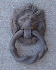 Rich039 Head Door Item Iron Knocker Lion Solid Cast