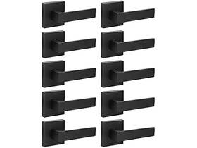 Heavy Duty 715624720073 10 Pack Single Sided Black Interior Door Handles Right/left Hand Inch
