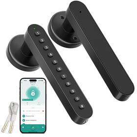 Heixos 762736960743 Smart Door Knob With Keypad Keyless Entry Lock Han