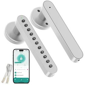 Heixos 786731185314 Smart Door Knob With Keypad Keyless Entry Lock Han