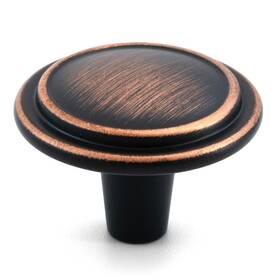 Hestia Hardware B085kfy9pp 10 Pack 1-1/4 Oil Rubbed Bronze Vintage Rustic Cabinet Knobs