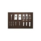 Hgr-sec25 Security Hangers Artright Lock Hardware Set For Frames 799705839779