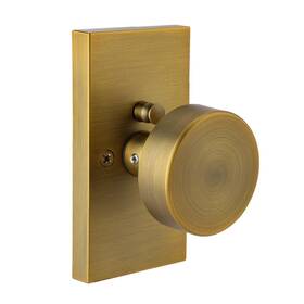 Hiemey 635408120243 Antique Brass Door Knobs Interior With Lock Modern Vintage Privacy D