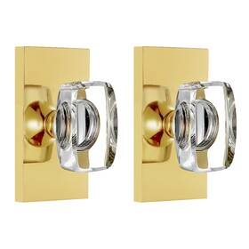 B0crqv8gd8 Hiemey Crystal Glass Dummy Door Knob Interior Polished Brass Gold 2 Pack