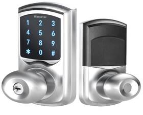 Hiencetec 739437420227 Smart Keypad Door Knob Keyless Entry Lock With Passage