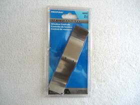 852243 Hillman 008236931266 Inch Nip # 2 Piece Stainless Steel Window Controls See All Pics