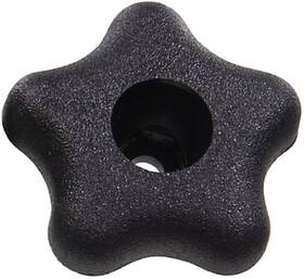 884754 Hillman Deep Drawer Universal Star Knob 2-1/4 Inch Diameter Fitting A 5/16