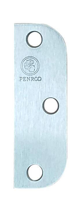 Pm18448 Hinge Outlet Blanks For Door Hinges Satin Nickel Filler Plates 3.5 Inch With 5/8
