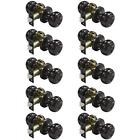 609-orb-bk Hmdl609orbbk10pack Probrico Pack Interior Bathroom Privacy Keyless Doorknobs Lock 611559308150