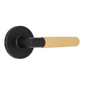 Home Decorators Collection 050134011663 Downing Matte Black/brushed Gold Passage Hall/closet