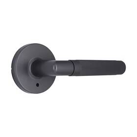Home Decorators Collection 445050512517 Woodcliff Gun Metal Privacy Bed/bath Door Lever