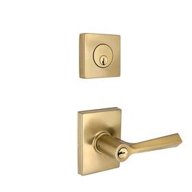 Ms6xmd21sjyymxj Home Decorators Collection Wilshire Brushed Gold Single Cylinder Door Handle Combo Pack