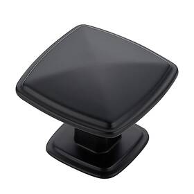 Hefn1hs25 Home Expert Matte Black Kitchen Cabinet Knobs - 25 Pack For Cabi