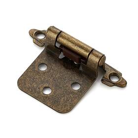 Hewzjl12qgt4 Home Expert 4 Pack 2 Pairs Antique Brass Cabinet Hinges For Kitchen Doors
