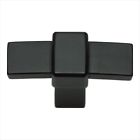 301-bl Homewares Atlas Knob . 1.8 Black Buckle Up Collection