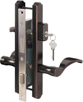 M0339 House Guard Hinged Patio Door Handle System Filled With Lever Mortise Lock Set Univer