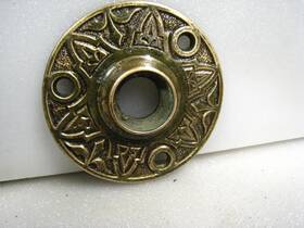 133-ul House Of Antique Hardware 2 Inch Eastlake Victorian Door Knob Rosette Plate Hardwear Arshitectural Brass