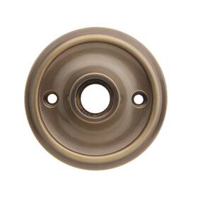 R-01nw-712713-abh House Of Antique Hardware 2-1/2 Inch Classic Cast Brass Rosette 5/8 Collar Antique-by-hand Colonial/classical