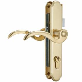 Hth Hthomeprod 619587717289 Solid Brass Lever Handle Mortise Lock Set For Screen/storm Door Only Le