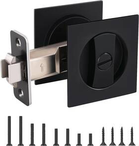 Bs01 Huili Ltd. Tol Lock Square Pocket Door For Bath/bed
