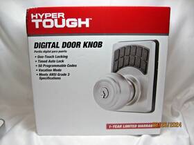 1752008 Hyper Tough Digital Ball Knob - Satin Nickel New